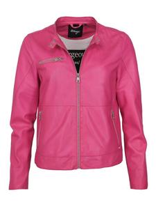 Кожаная куртка Maze 42021104, фуксия