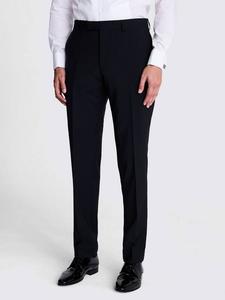 Сшитые на заказ брюки-платья из смесовой шерсти Moss, черный