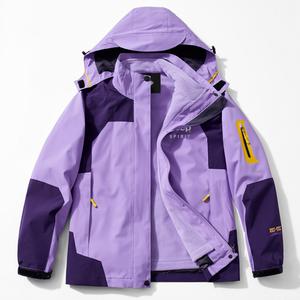 JEEP SPIRIT Теплый ветровка унисекс, Female Purple (3-in-1)