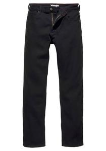 WRANGLER Джинсы Regular 'Authentic Straight' в черном дениме