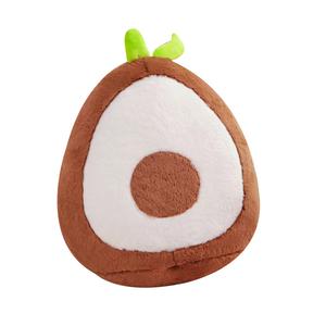 Милый плюшевый мультяшный авокадо игрушка плюшевая кукла высота 25см/35см/43см/50см MERCONSER, коричневый