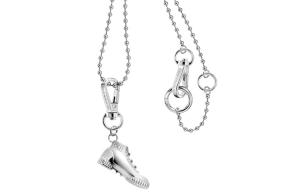 Винтажное эффектное подвесное ожерелье Calvin Klein