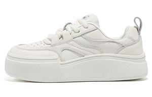 Кеды, скейтборд обувь женская низкая Daphne, белый