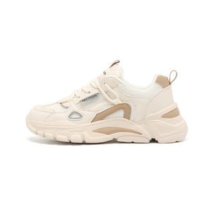 Низкие массивные кроссовки женские Mulinsen, Beige Khaki