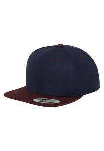 Бейсболка CLASSIC SNAPBACK 2-TONE Flexfit, цвет blue/bordeaux