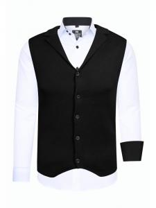 Rusty Neal Комплект из рубашки и жилета (2 шт.), белый/черный