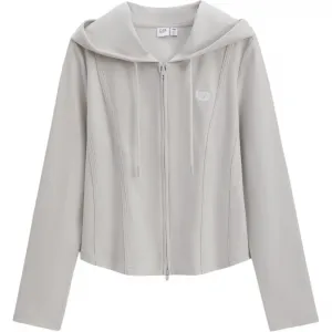 Футболка женская с капюшоном Moderate GAP, фиолетовый