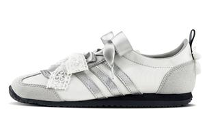 Adidas Кроссовки низкие повседневные VS JOG 2.0 Timeless Vows Unisex, устойчивые к истиранию, серебристо-серые