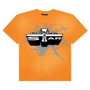 Футболка Hellstar Jesus T-Shirt Orange, оранжевый