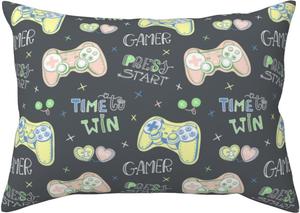 Pevtufa Чехол для подушки для геймеров с конвертной застежкой Gamers
