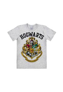 Футболка Easyfit Harry Potter - логотип Хогвартса LOGOSHIRT, цвет Grey-melange