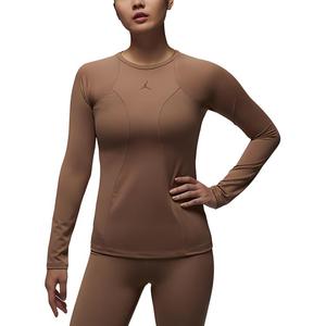 Футболка женская коричневая Jordan