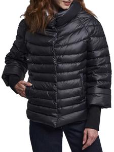 Пуховая куртка с воротником-стойкой Blue Duck, черный