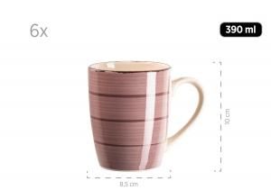 Кофейный сервиз Mäser, лиловый