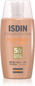 Защитный флюид для лица Fotoprotector fusionwater с тонирующим эффектом SPF 50 Isdin, 50 мл