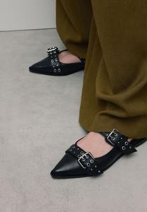 Туфли-лодочки с открытой пяткой SCHNALLE sacha, черный