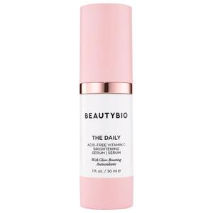 Ежедневная осветляющая сыворотка с витамином С без кислоты BeautyBio, 1 oz/30 mL