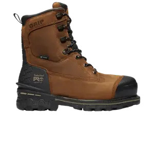 Мужские ботинки Timberland Pro Boondock HD водонепроницаемые с укрепленным носком, коричневый