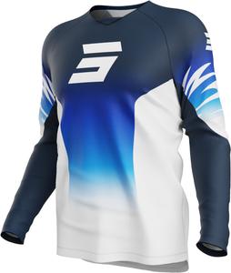 Джерси для мотокросса Shot devo x-trem, Blue/White