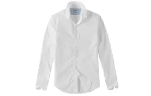 Timberland Рубашки мужские белые с заостренным воротником Moderate Others