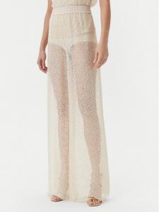 Брюки палаццо стандартного кроя 105009 A2EX Pinko, бежевый