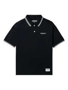 Рубашка поло с контрастной отделкой Neighborhood, черный
