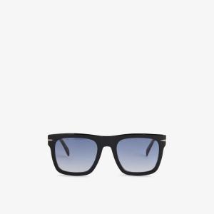 Солнцезащитные очки Eyewear By David Beckham квадратные из ацетата, черный