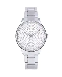 Женские стальные часы Eclipse 38 мм RA578201 с серебристо-серым ремешком Radiant, серебрянный