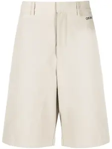 Шорты-бермуды с логотипом Arrows OFF-WHITE, нейтральный