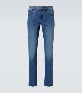 Джинсы прямые Jaxon The Row, Washed Blue