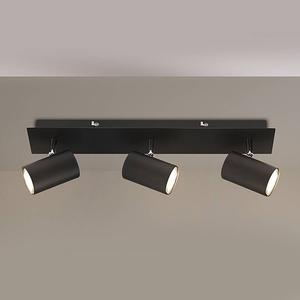 Потолочный светильник BRILO Isil, черный - количество языков пламени: 3