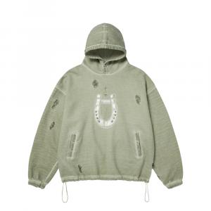 Свитшот Dickies Collaboration Unisex THUG CLUB, хаки