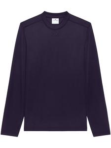 Courrèges футболка с принтом, синий