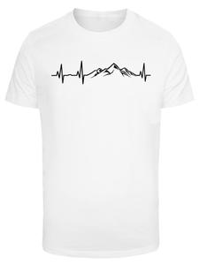 Рубашка F4NT4STIC Mountain Heartbeat, белый