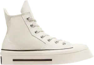 Кроссовки Wmns Chuck 70 De Luxe Squared High 'Egret', кремовый