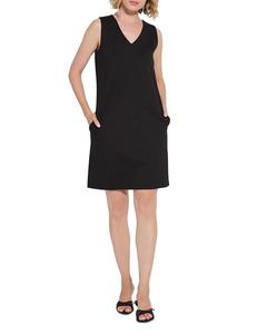 Идеальное платье-футляр A Line Ponté Lyssé Plus, черный