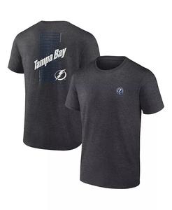 Футболка мужская Heather Charcoal Tampa Bay Lightning Backbone Fanatics