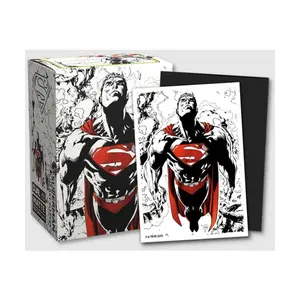 Матовые двойные рукава Standard Art — Супермен, красный и белый (100), Dragon Shield - Card Sleeves - Standard Art