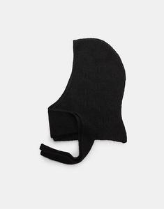 Базовая трикотажная балаклава Stradivarius черного цвета