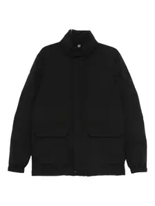 Куртка с высоким воротом и накладными карманами Duno, черный