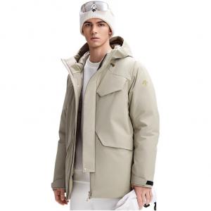 DESCENTE Пуховик SKI STYLE мужской, BR-Weathered Teak
