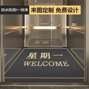 Budis Ковер 100х120 см из ПВХ под кожу для лифта, моющийся, с возможностью нанесения логотипа