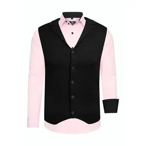 Рубашка с длинными рукавами Расти Нила, включая рубашку с длинными рукавами и жилет Rusty Neal, розовый