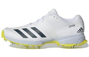 Кроссовки 22YDS мужские низкие белые/желтые Adidas