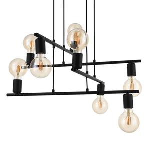 Подвесной светильник Eglo Mezzana, сталь - 8-пламенная