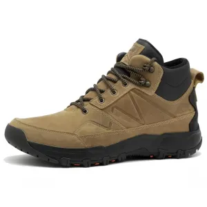 DECATHLON Мужские походные кроссовки NH500 с амортизацией, противоскользящие, износостойкие, средней высоты, коричневые