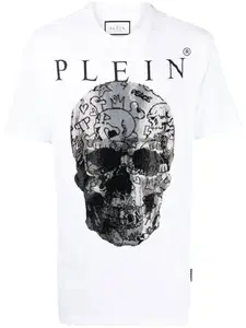 Футболка с принтом Skull Philipp Plein, белый