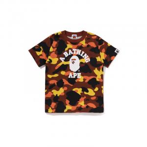 Футболка FW25 для детей 3-7 лет A BATHING APE, оранжевый