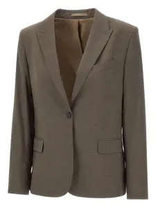 Блейзер на пуговице Filippa K, коричневый