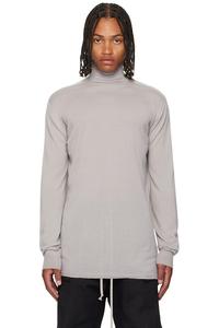 Свитер-Черепаха большого размера Gray Concordians Rick Owens, Pearl